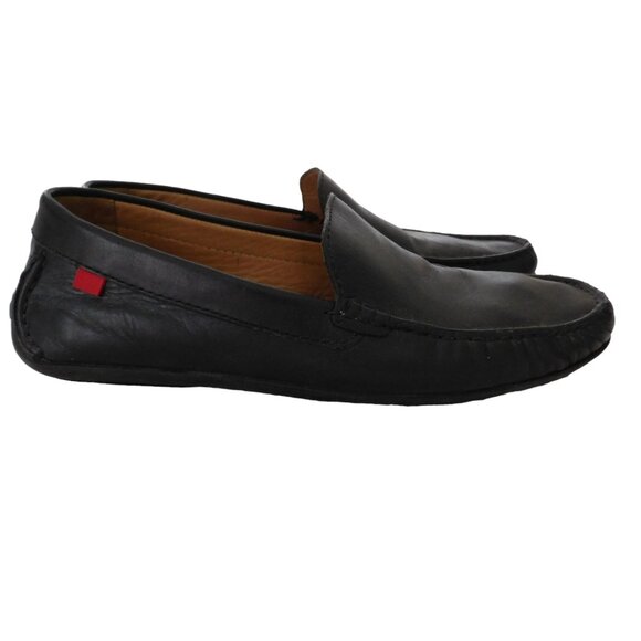 Marc Joseph Other - Marc Joseph New York Shoes Mens 9.5 Black Broadway Moc Toe Loafers Leather